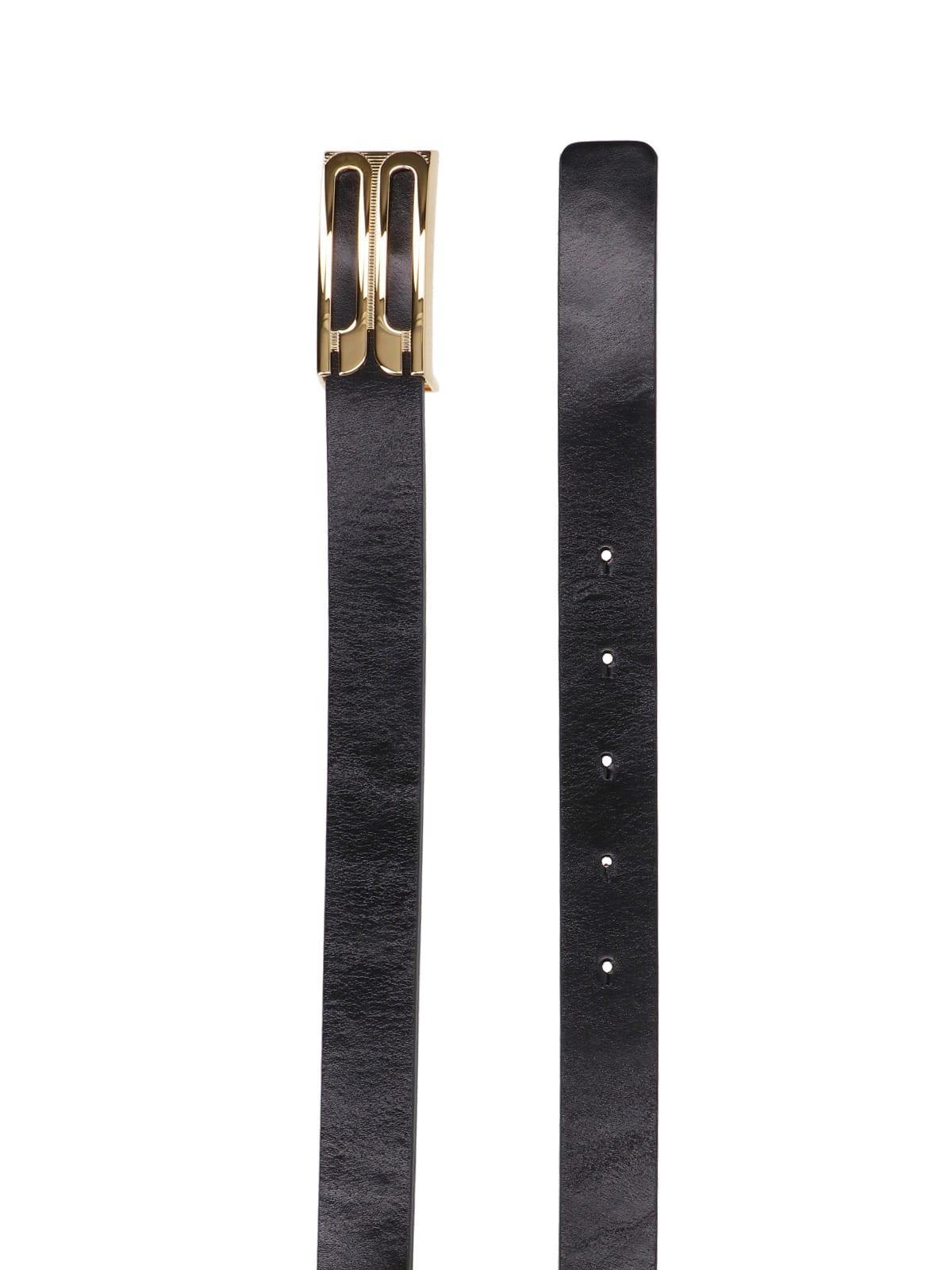 Frame Logo Belt In Black Product Image