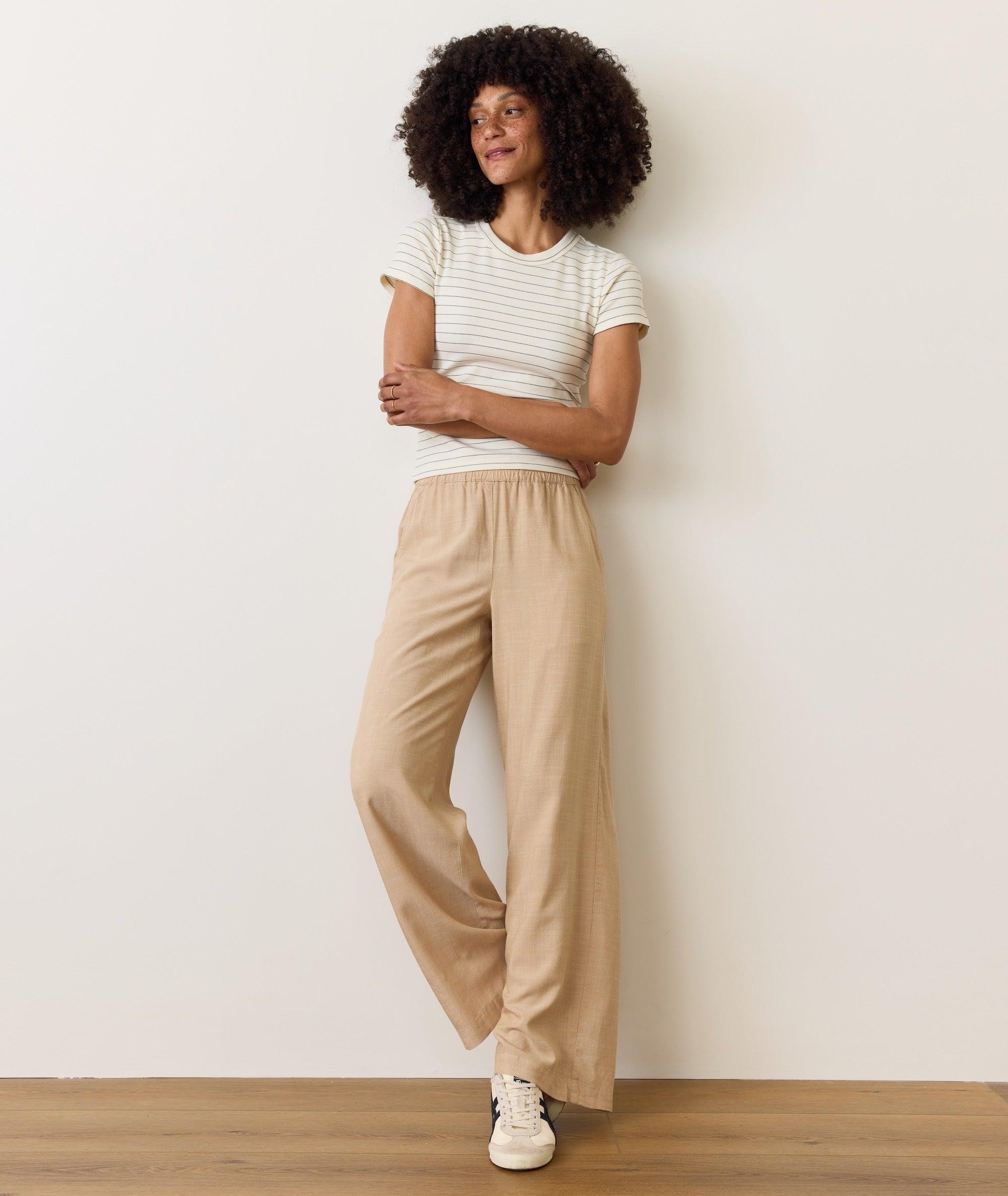 Lexi Rib Sun-In Crew Tee Product Image