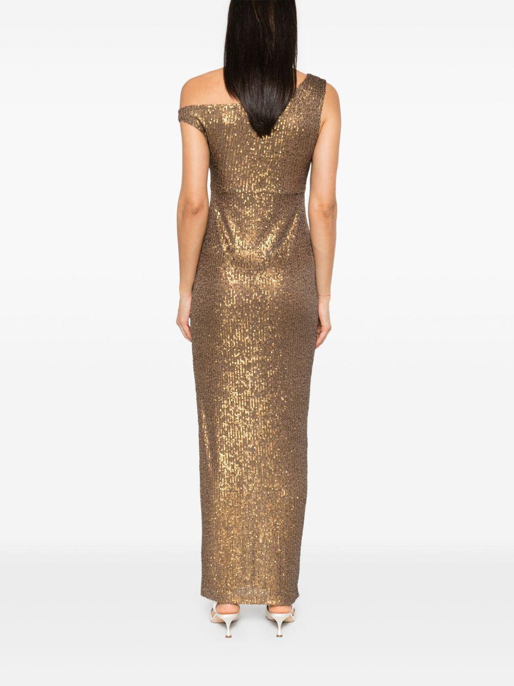 sequin-embellished gown Product Image