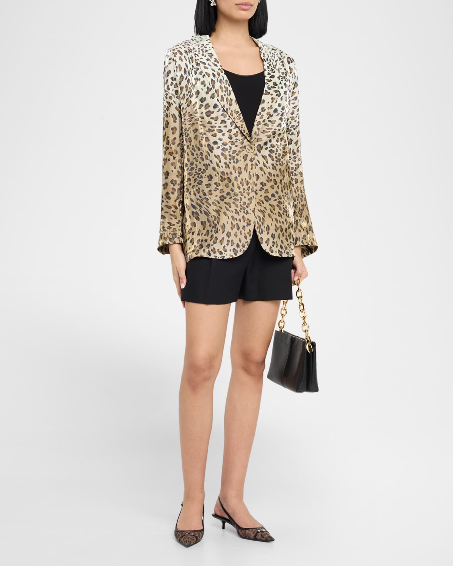 Wacks Ombre Leopard-Print Jacket Product Image