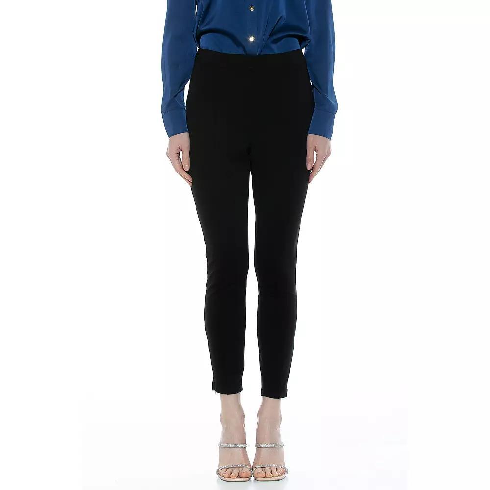 Women's ALEXIA ADMOR Fiona Fitted Ponte Skinny Pants,  Product Image