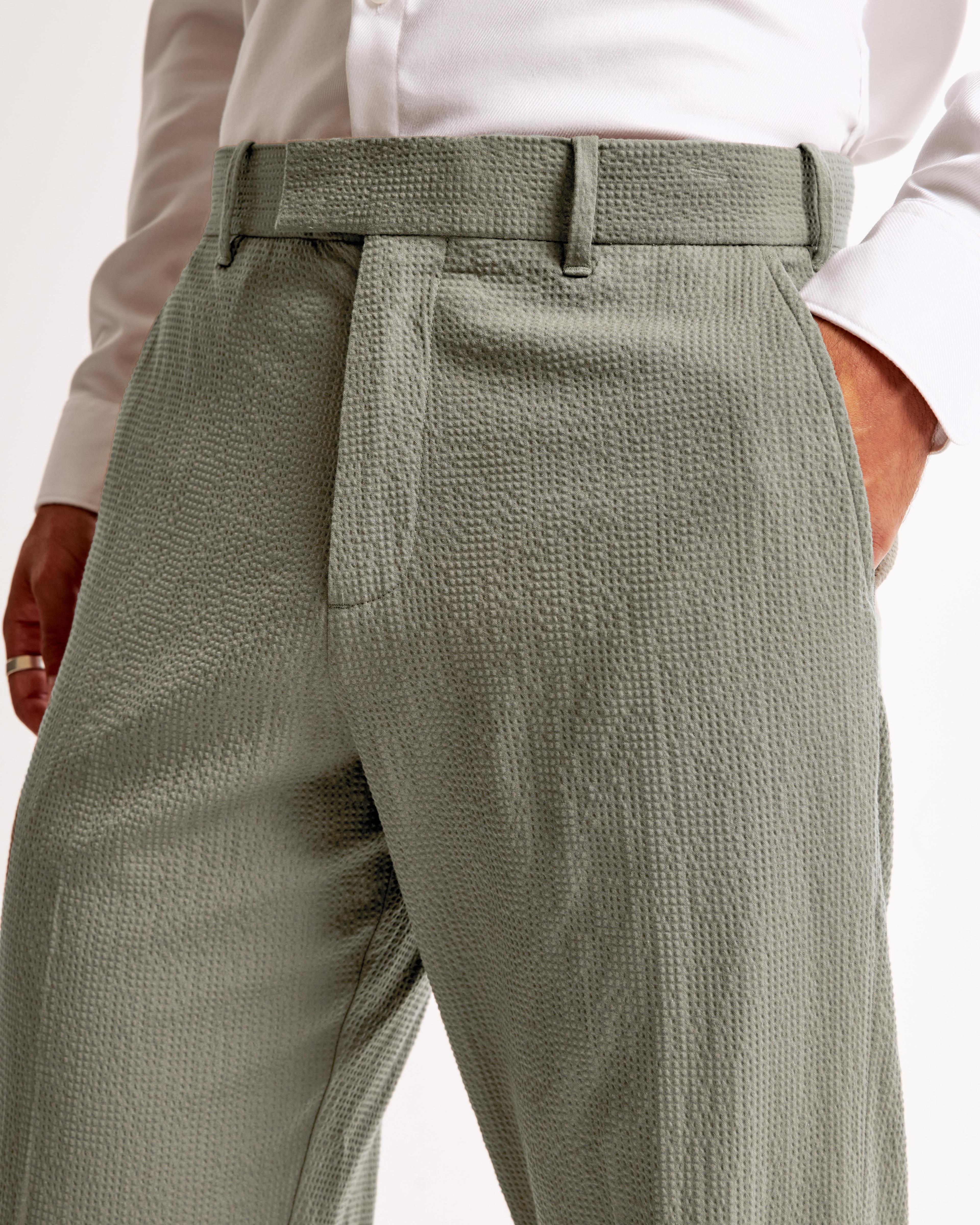 The A&F Collins Tailored Seersucker Suit Pant Product Image