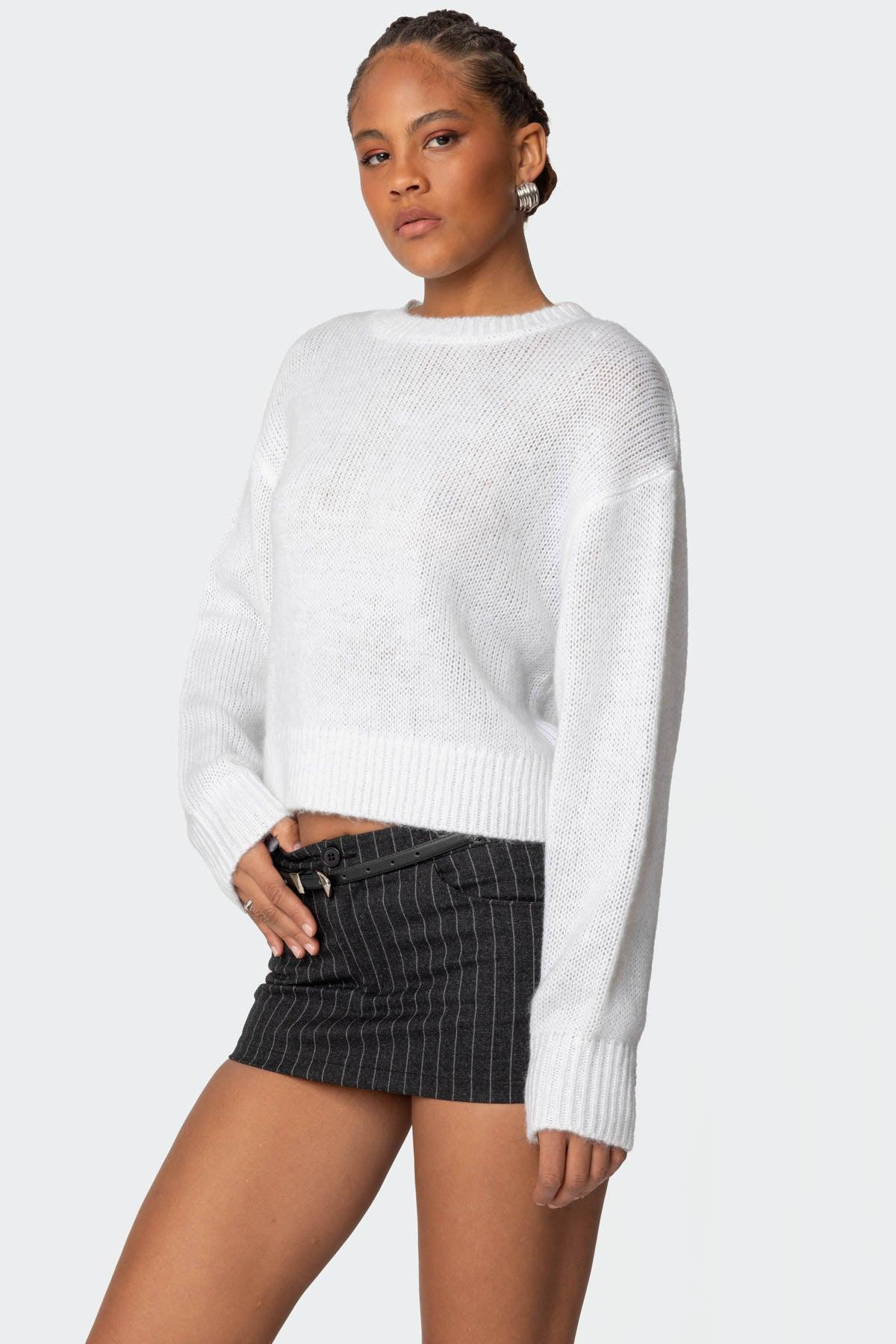Kyrah Oversized Knit Sweater Product Image