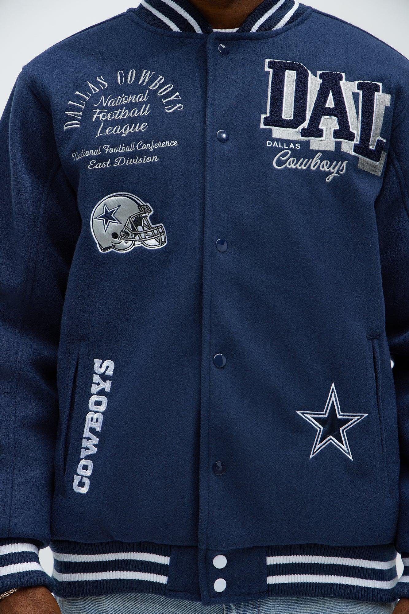 Cowboys Touchdown Jacket - Navy Product Image