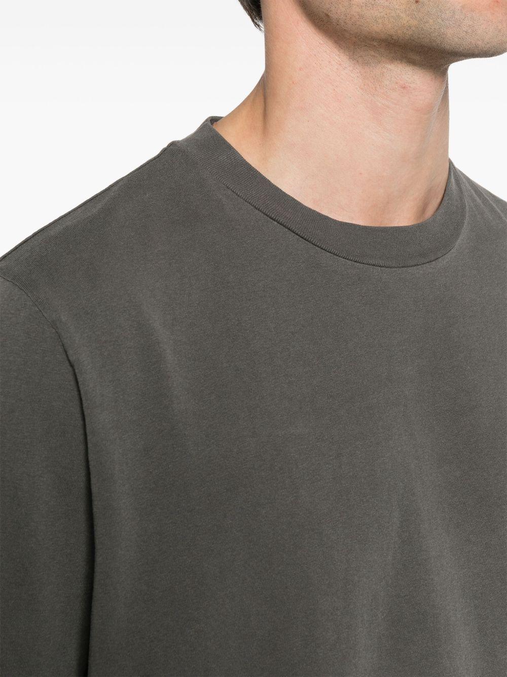 crew neck cotton T-shirt Product Image