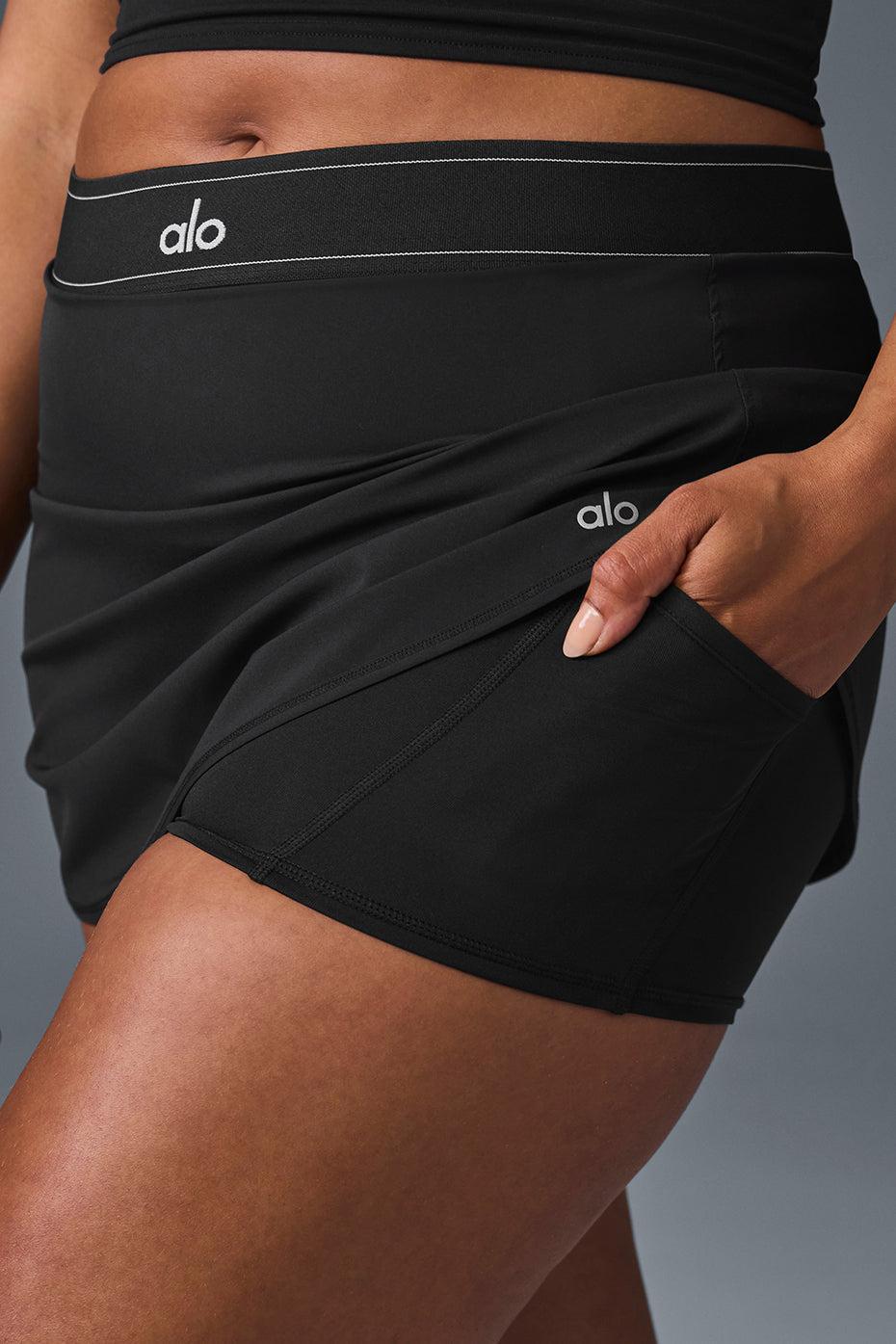 Match Point Tennis Skirt - Black Product Image