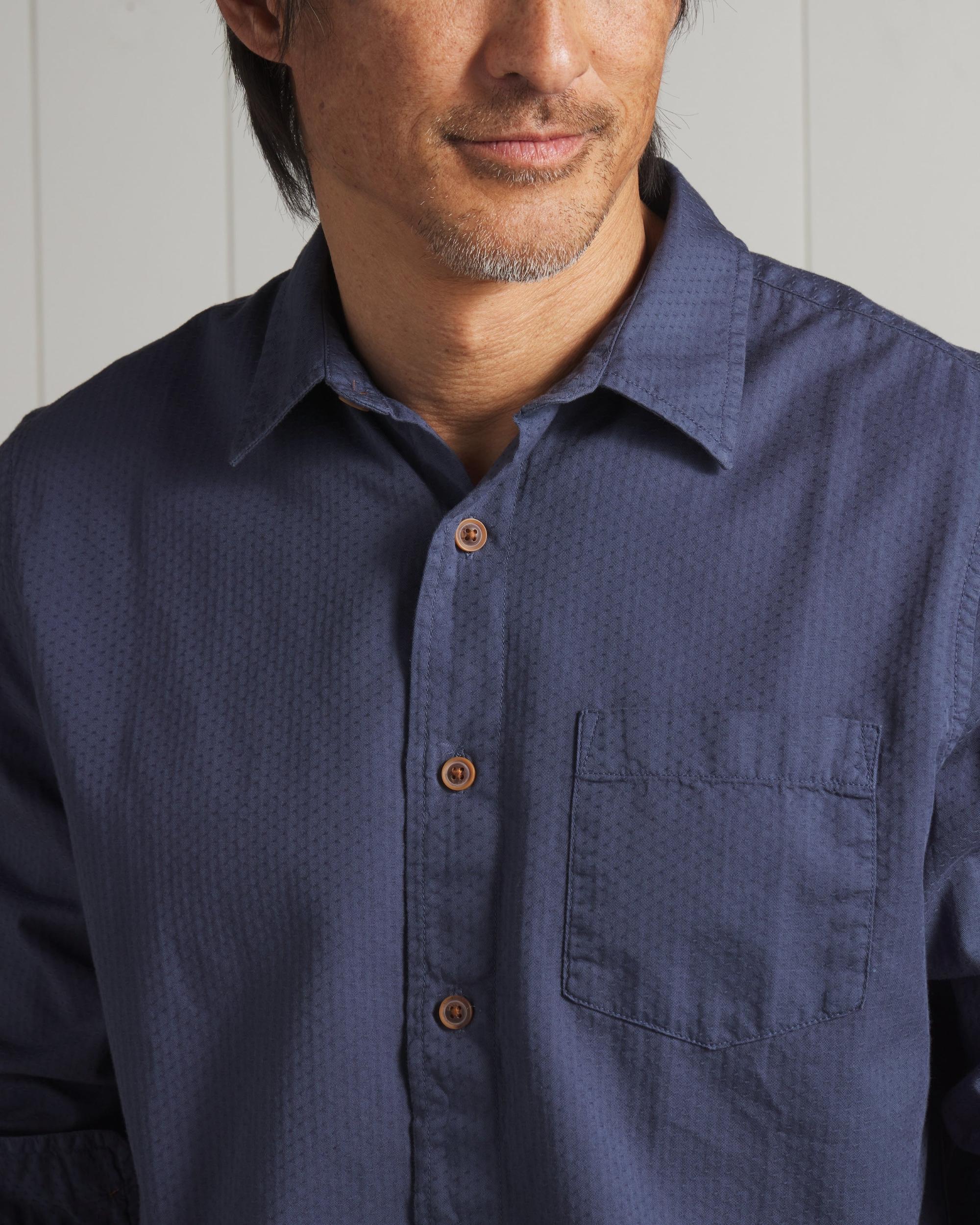 Lorenzo Dobby Weave Shirt - Old Navy Product Image