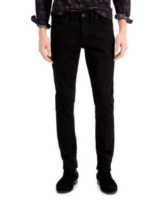 I.n.c. International Concepts Mens Black Wash Skinny Jeans, Created for Macys Product Image