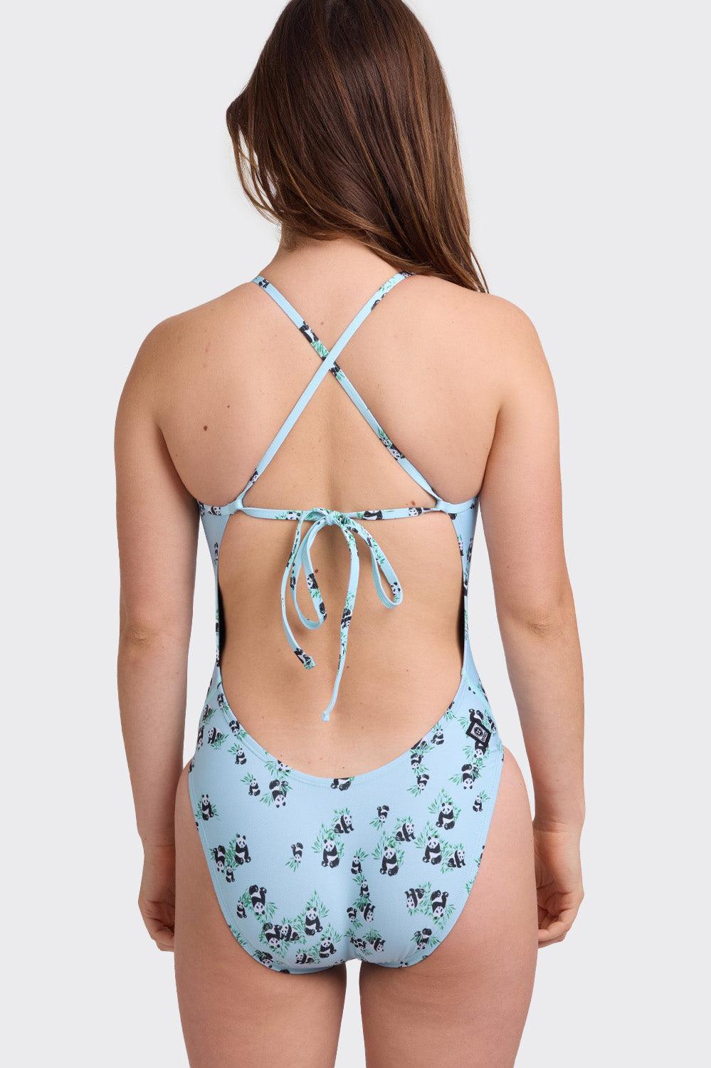 Jackson 4 Swim Onesie - Panda Female Product Image