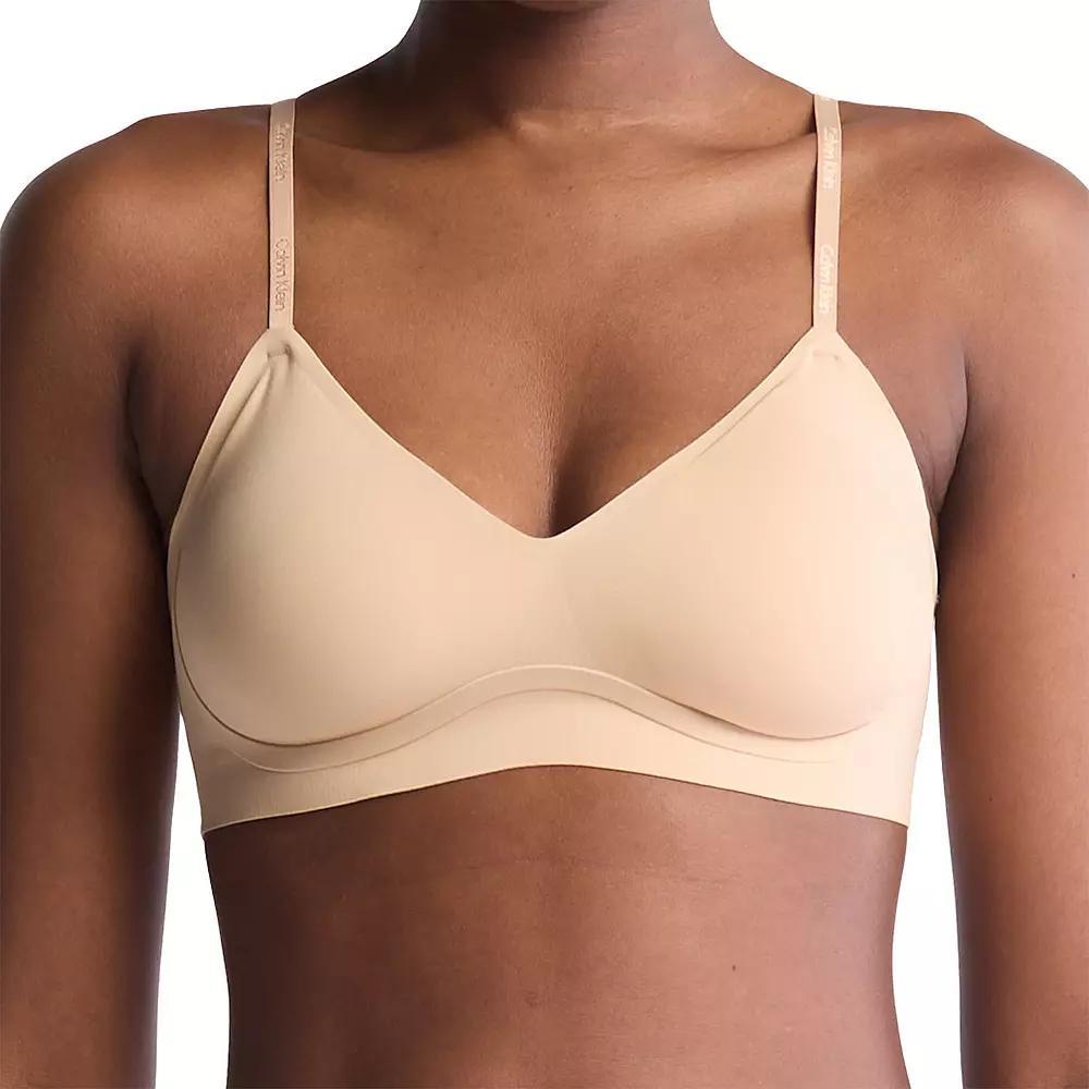 Calvin Klein Invisibles Comfort Lightly Lined Gel Wire Bralette QF7142, Women's,  Product Image