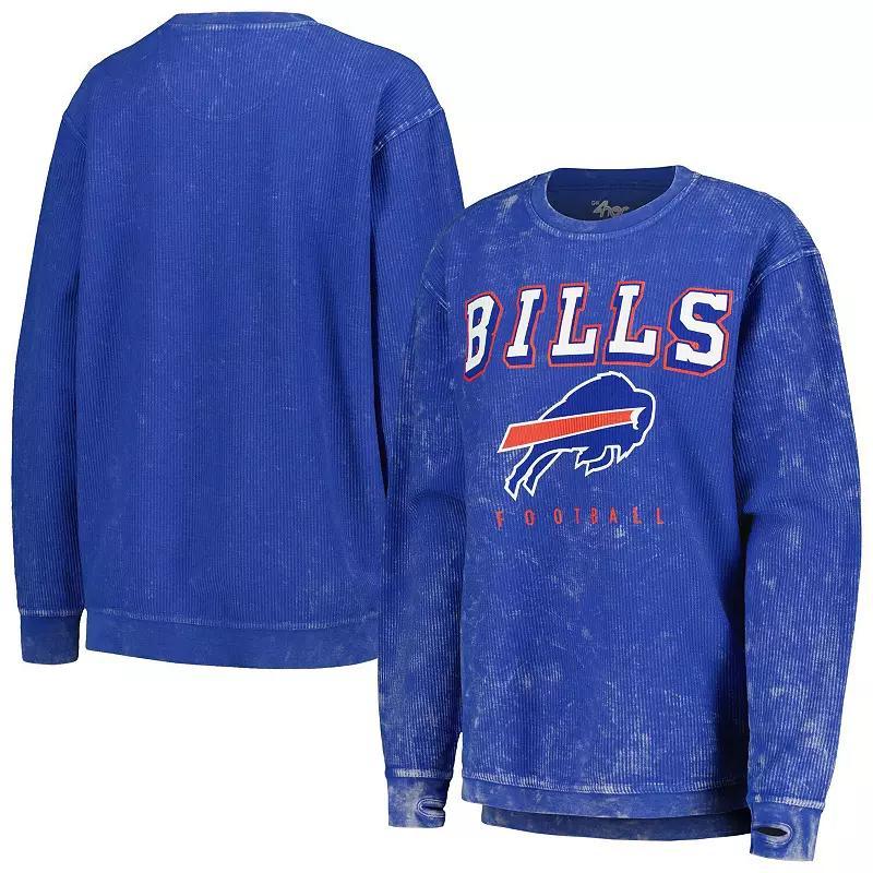 Women's G-III 4Her by Carl Banks Royal Buffalo Bills Comfy Cord Pullover Sweatshirt,  Product Image