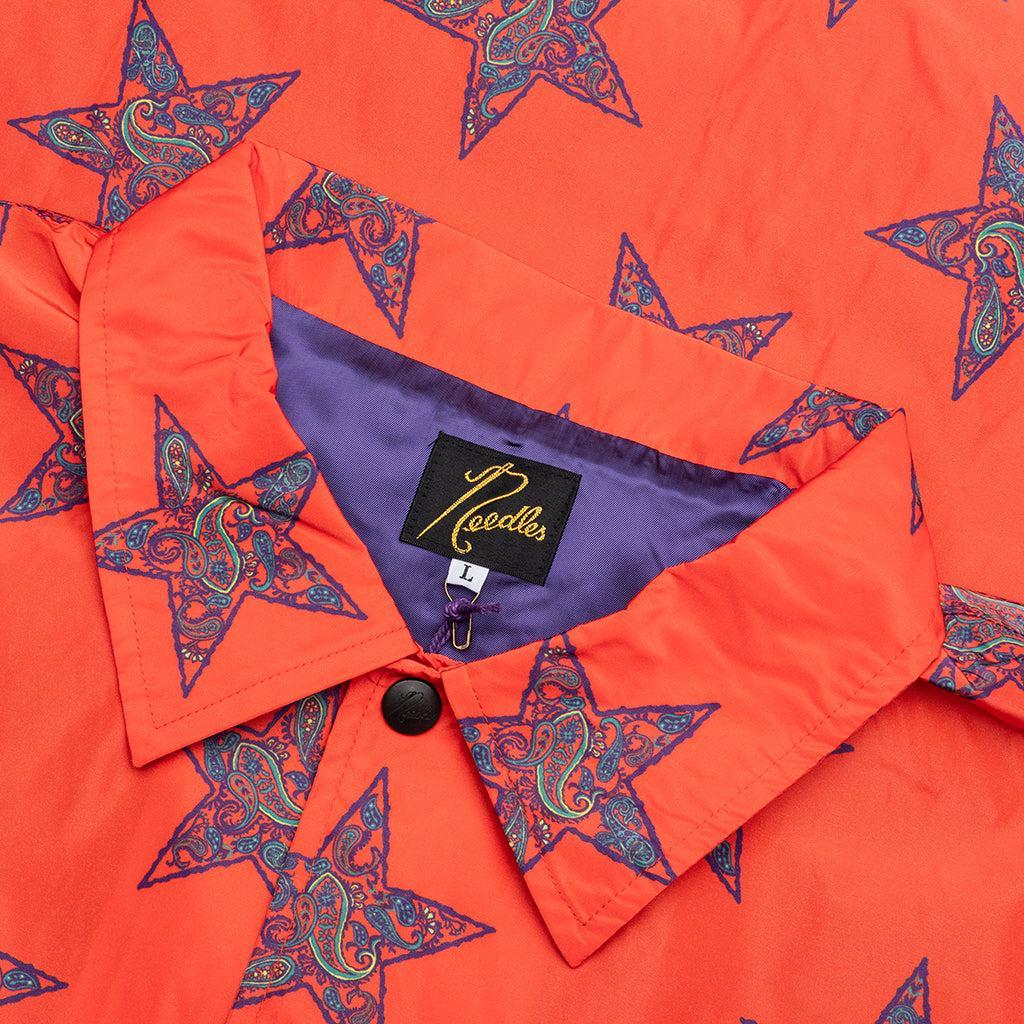 Coach Jacket - Red/Star Male Product Image