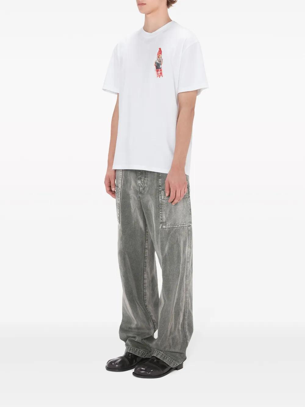 Gnome-print cotton T-shirt Product Image