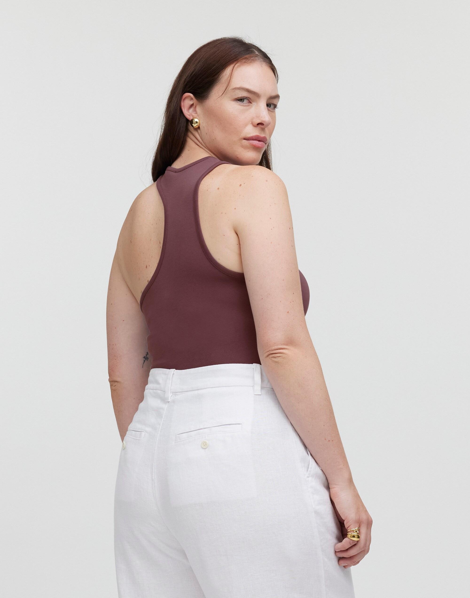 Asymmetric Racerback Tank Product Image