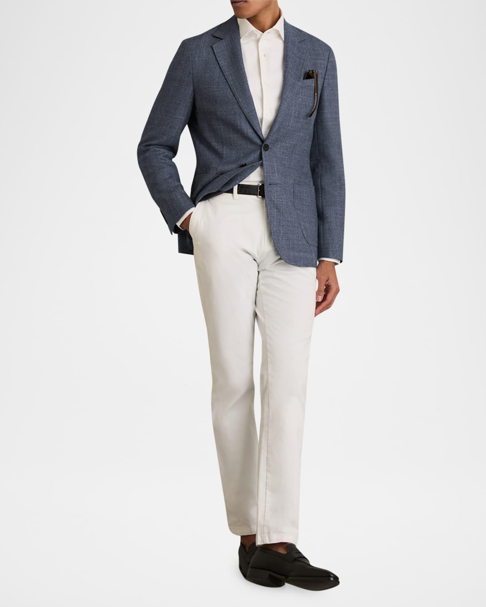 Men's Textured Wool-Blend Sport Coat Product Image