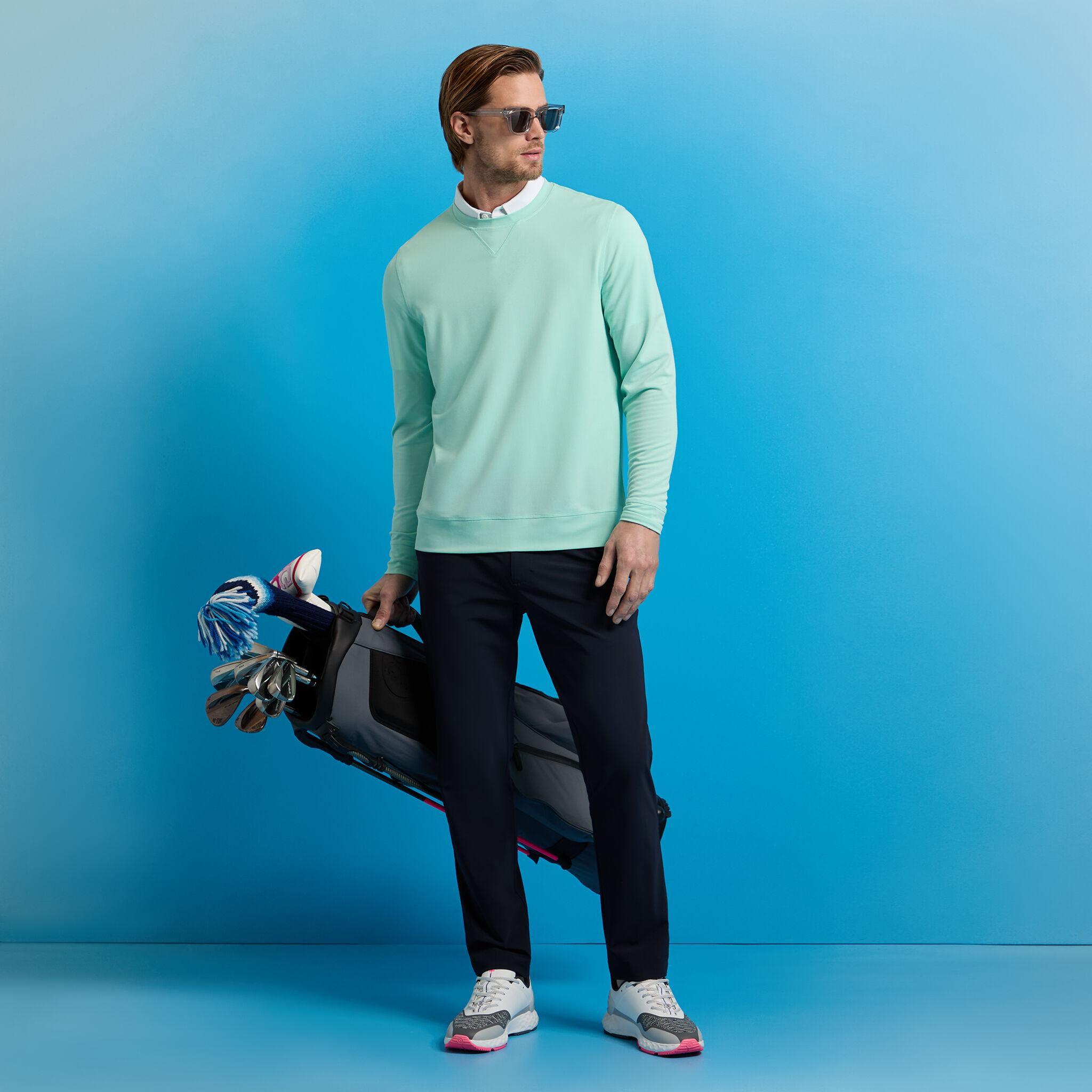 PERFORMANCE PIQUÉ CREWNECK LAYER Product Image