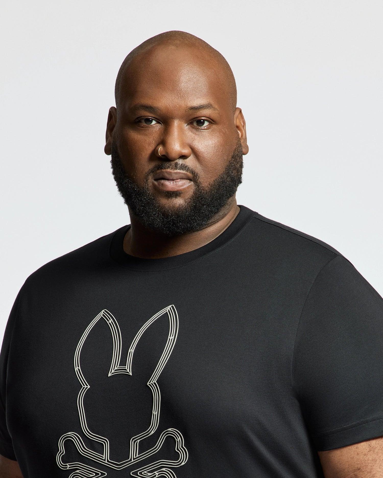 MENS BIG AND TALL MONARC FRONT BUNNY GRAPHIC TEE - B9U211E200 Product Image