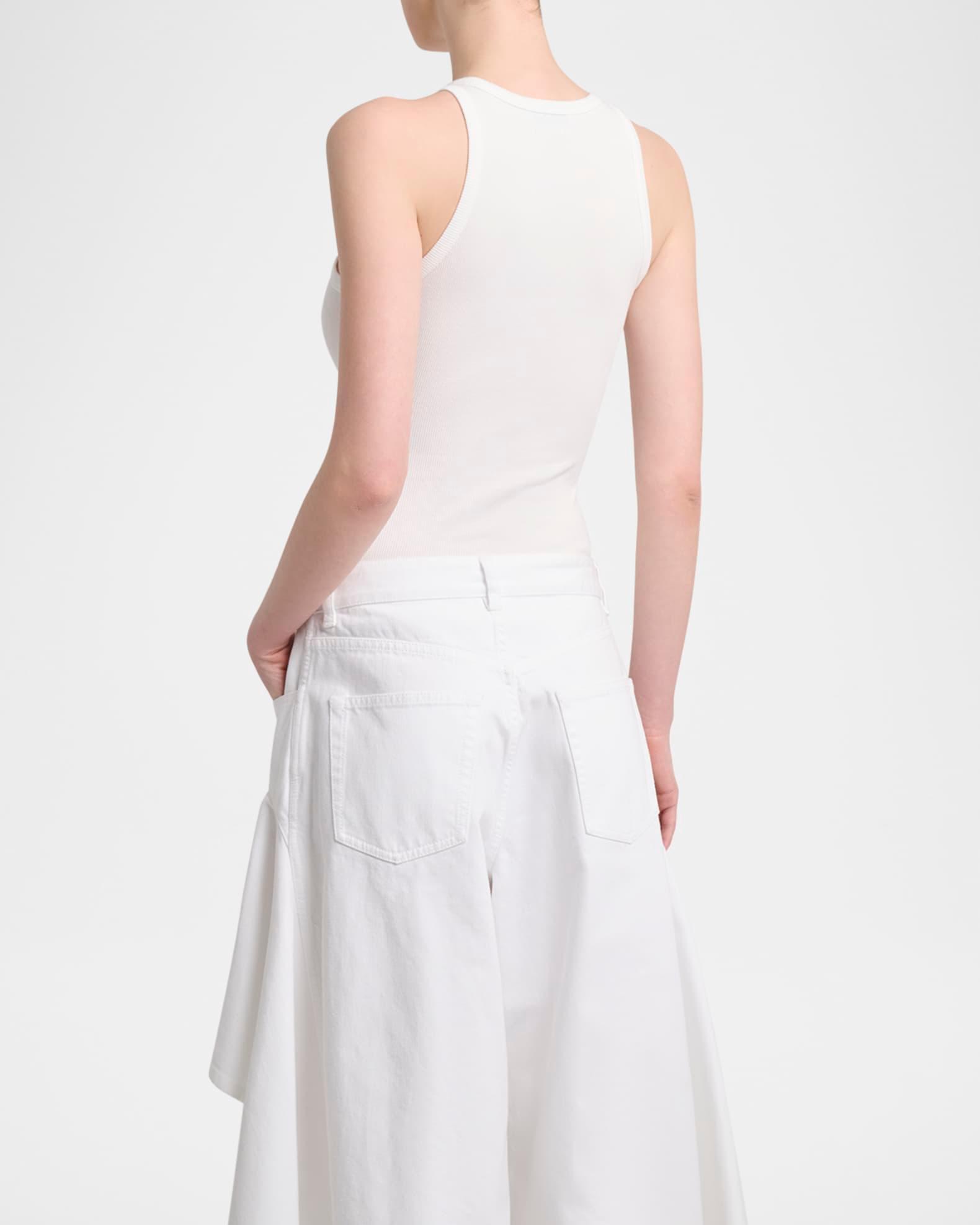 Ribbed Sleeveless Bodysuit Product Image