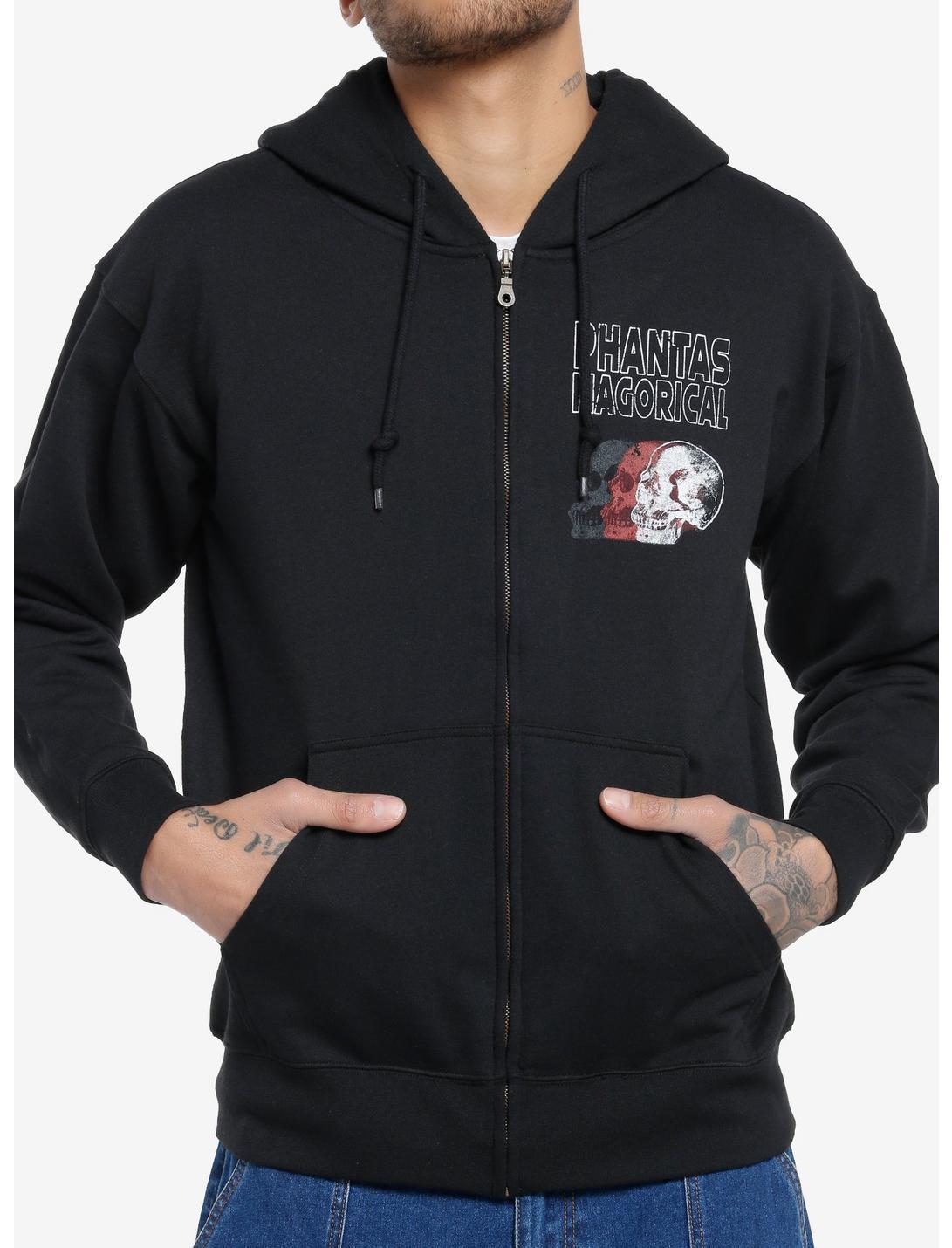 Social Collision® Phantasmagorical Skulls Hoodie Product Image