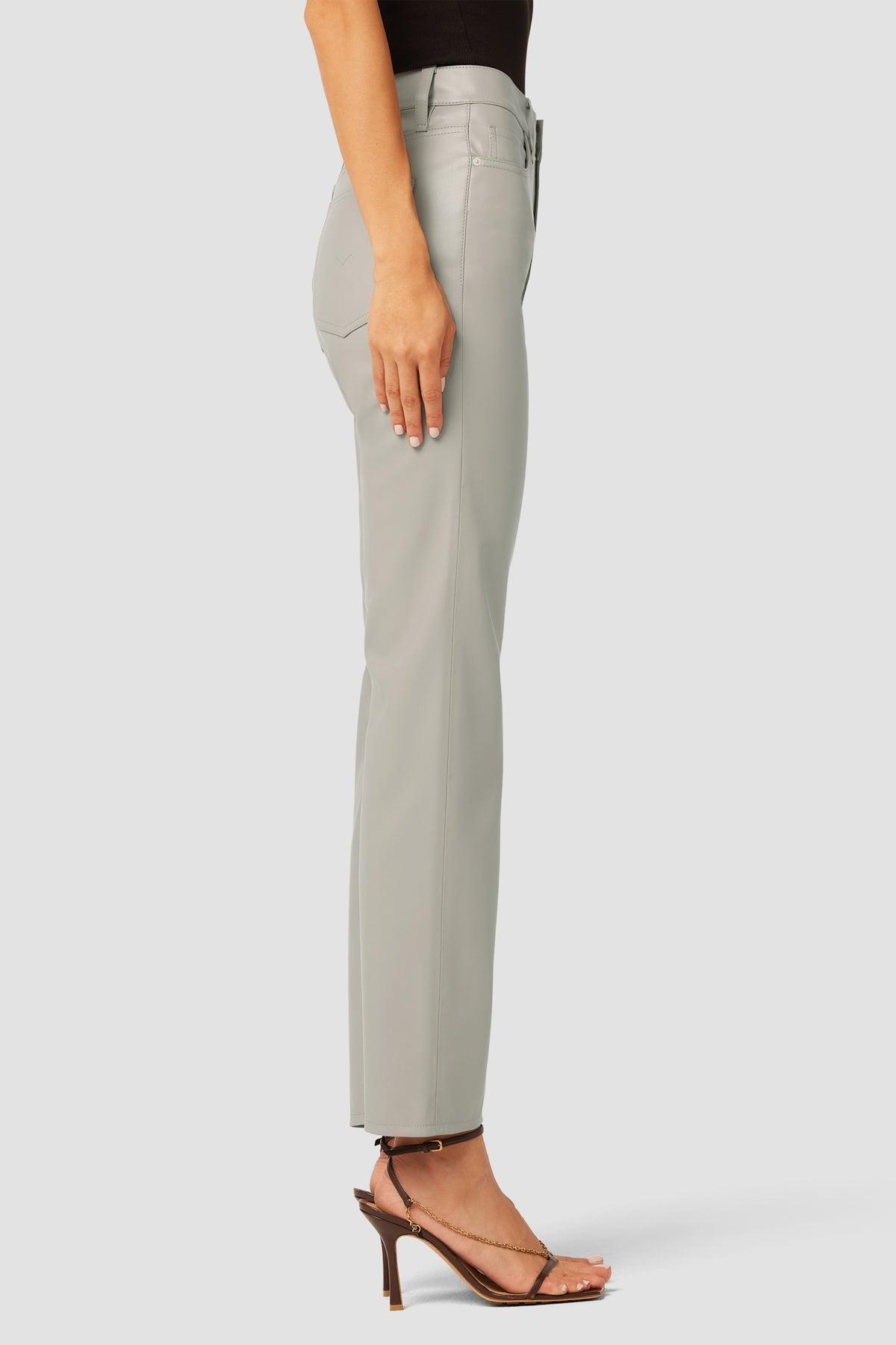 Remi High-Rise Vegan Leather Straight Pant Female Product Image