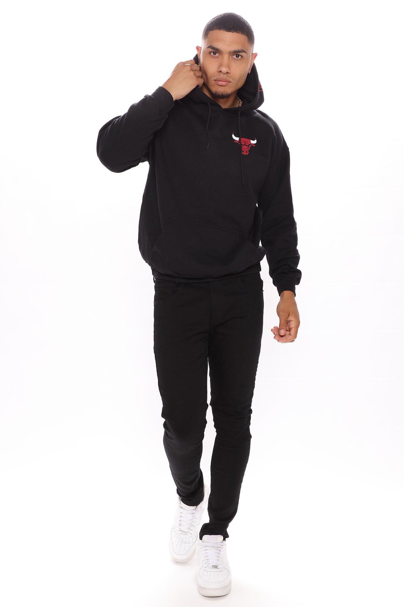Chill Out Chicago Bulls Hoodie - Black Product Image