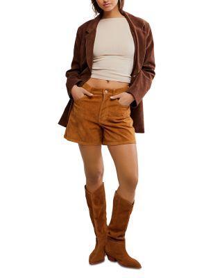 Tippi Faux Suede Shorts Product Image