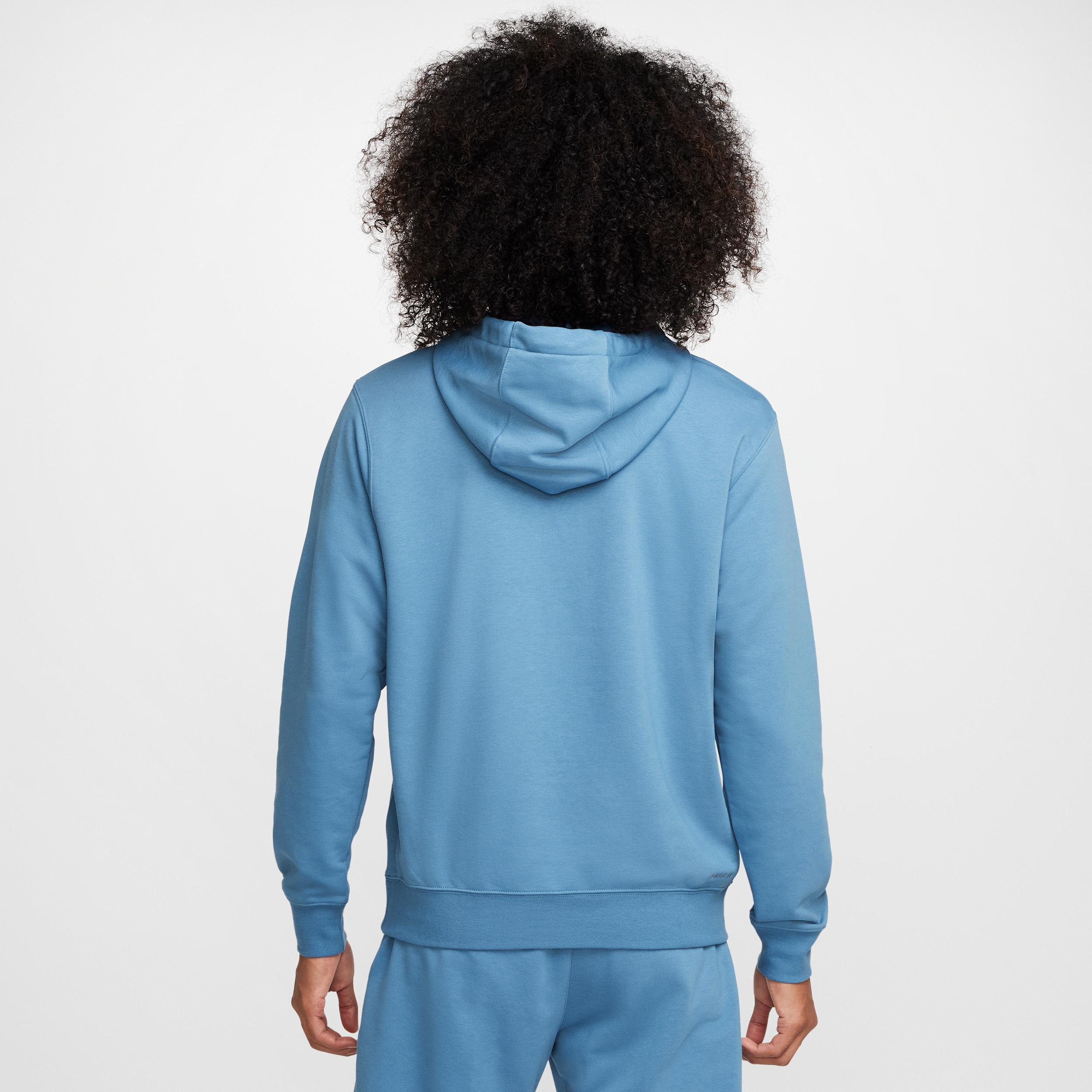 Nike Men's Swoosh Dri-FIT French Terry Pullover Fitness Hoodie Product Image