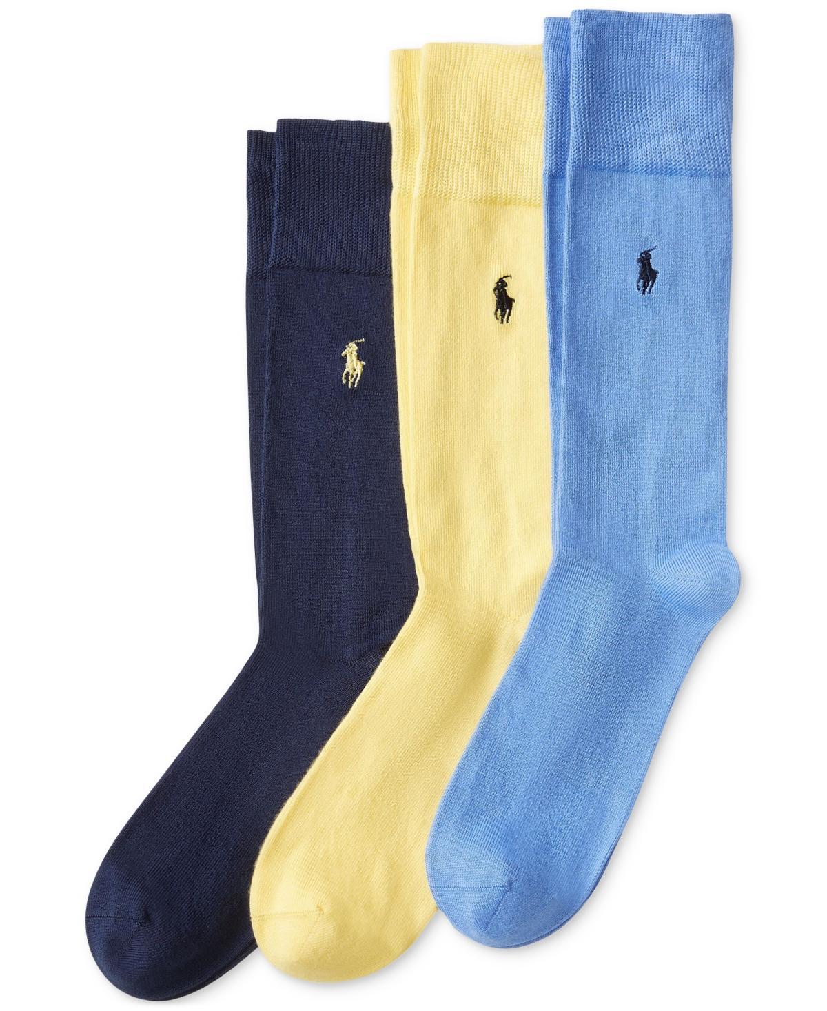 Polo Ralph Lauren Big  Tall Super Soft Dress Socks 3-Pack Product Image