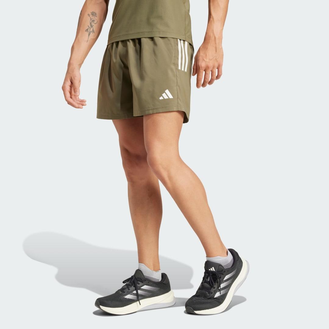 adidas Own The Run Shorts Black M 7 Mens Product Image