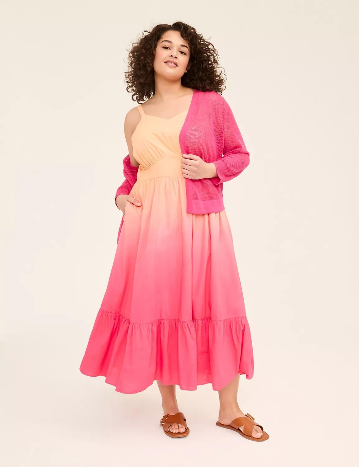 Shirred-Bodice Maxi Dress Product Image