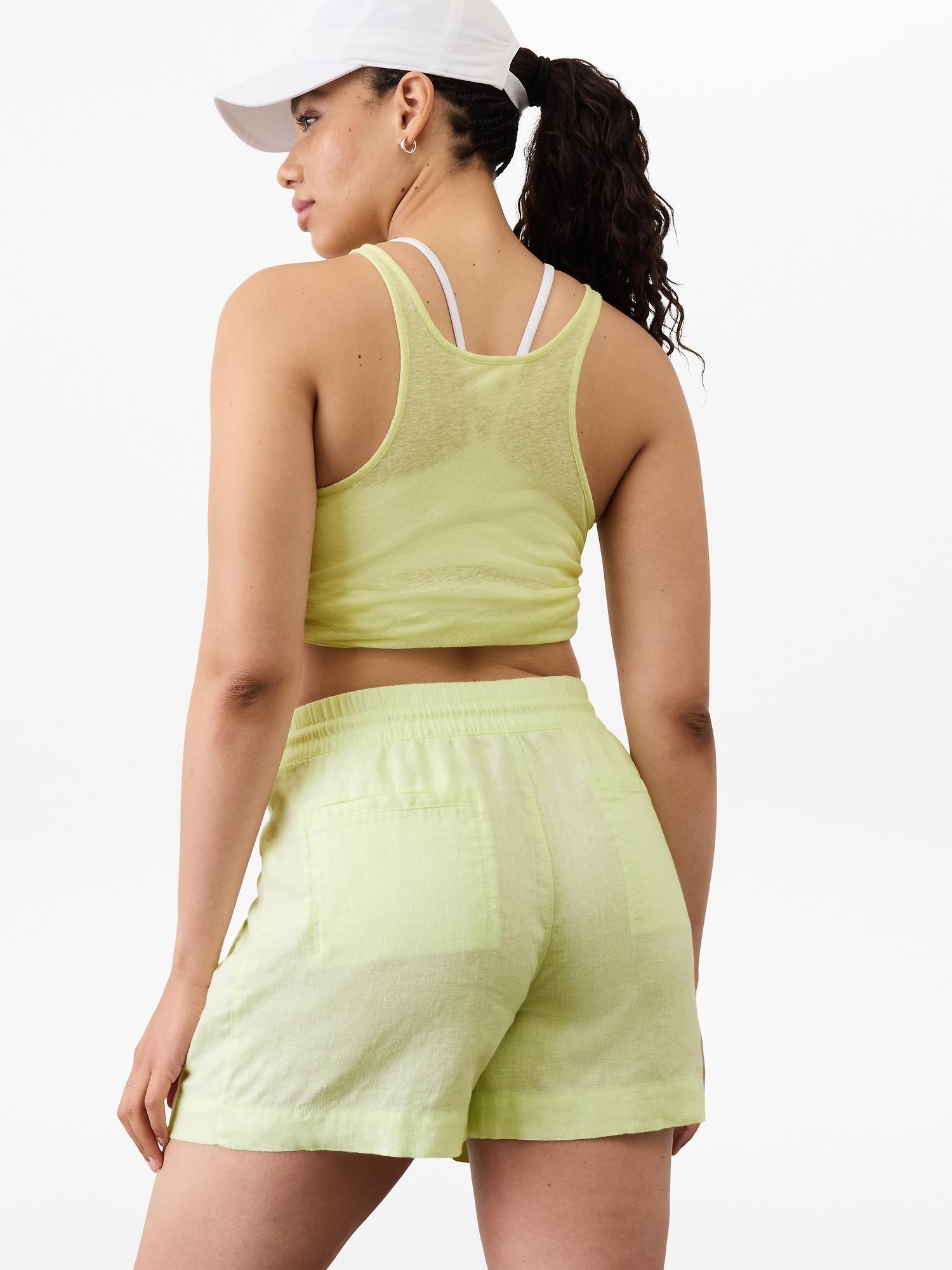 Retreat Linen Mid Rise 4" Short Product Image