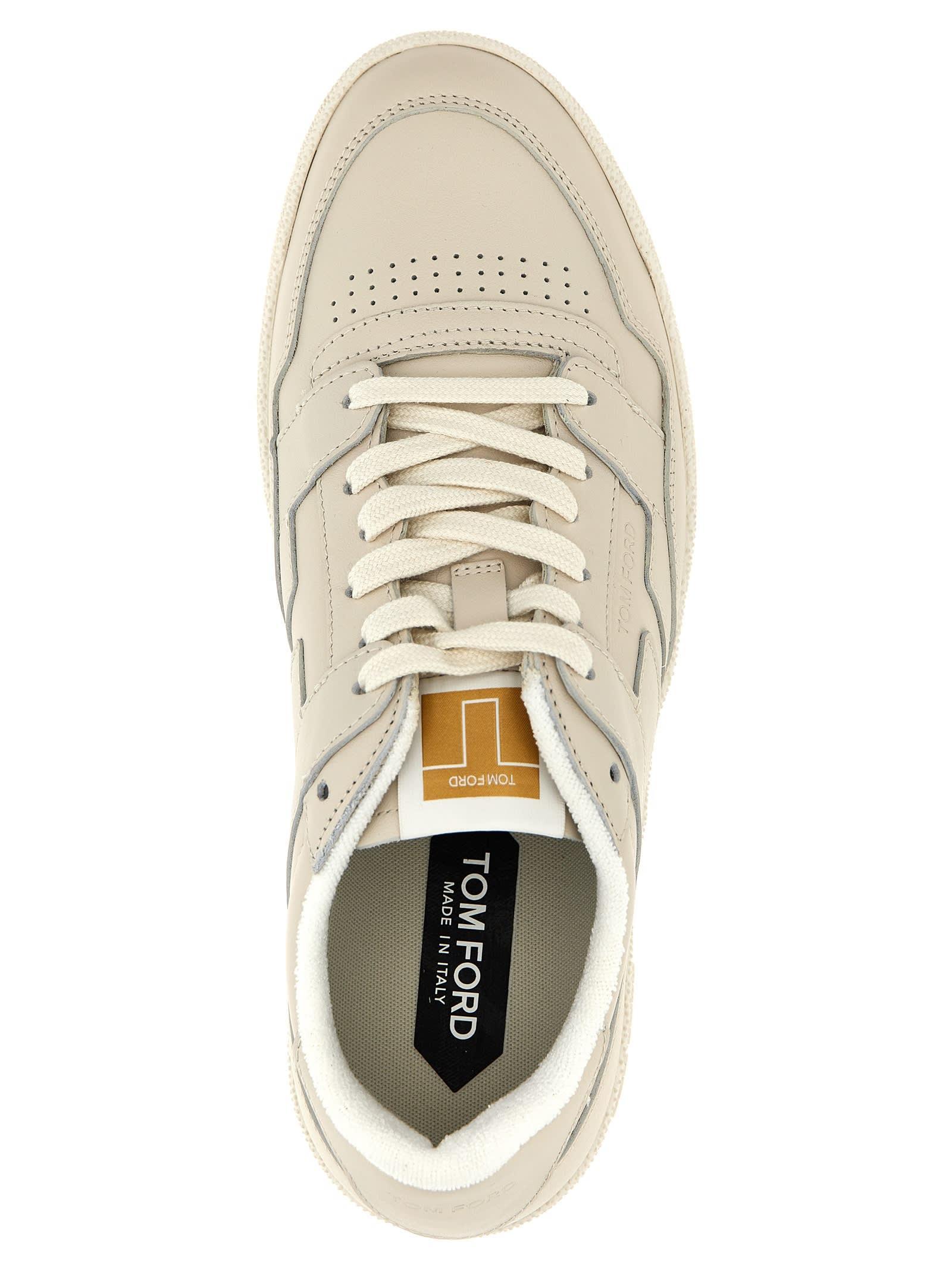 TOM FORD Jake Sneakers In White Product Image