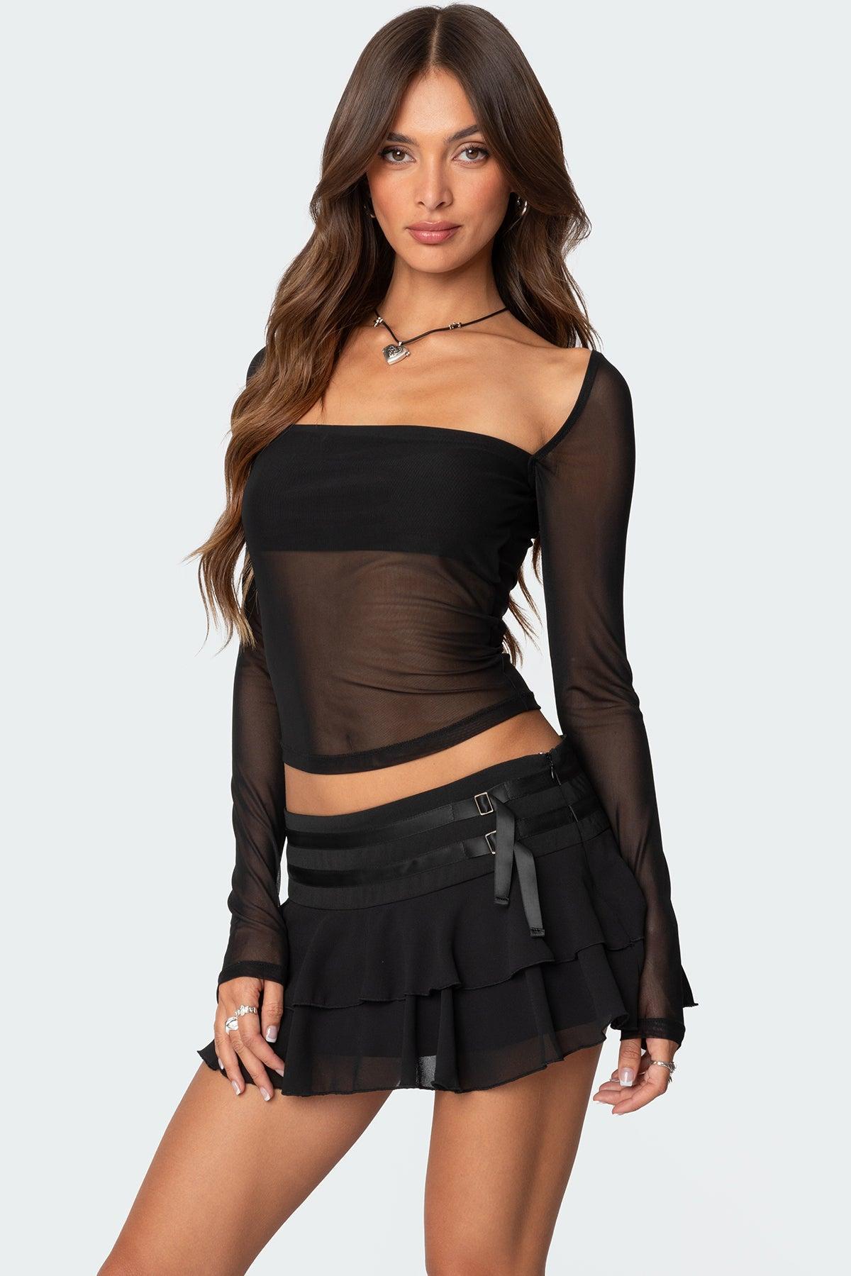 Marta Mesh Top Product Image