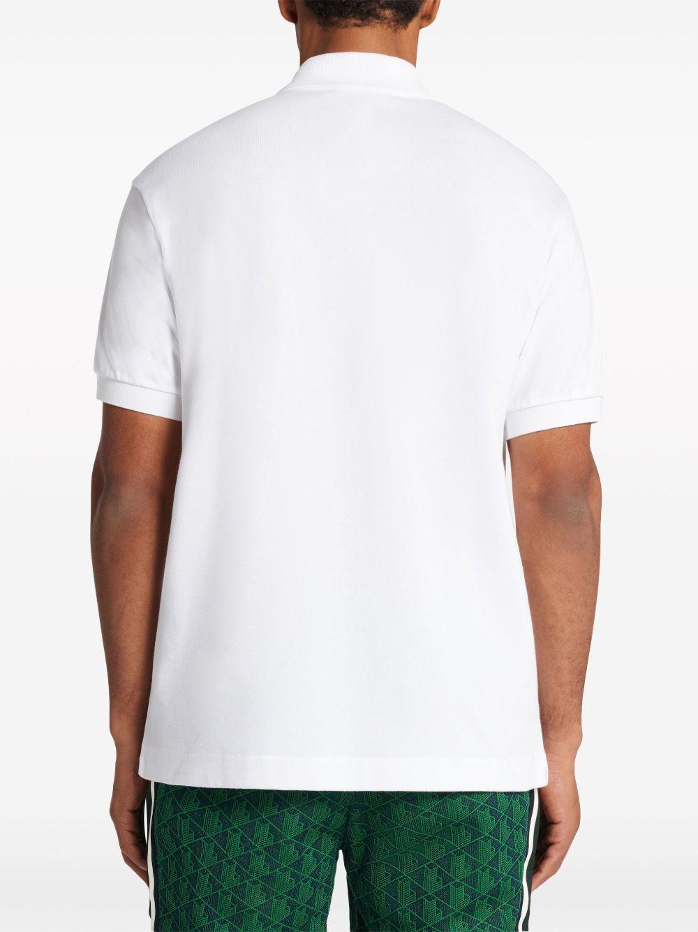 logo-appliqué polo shirt Product Image