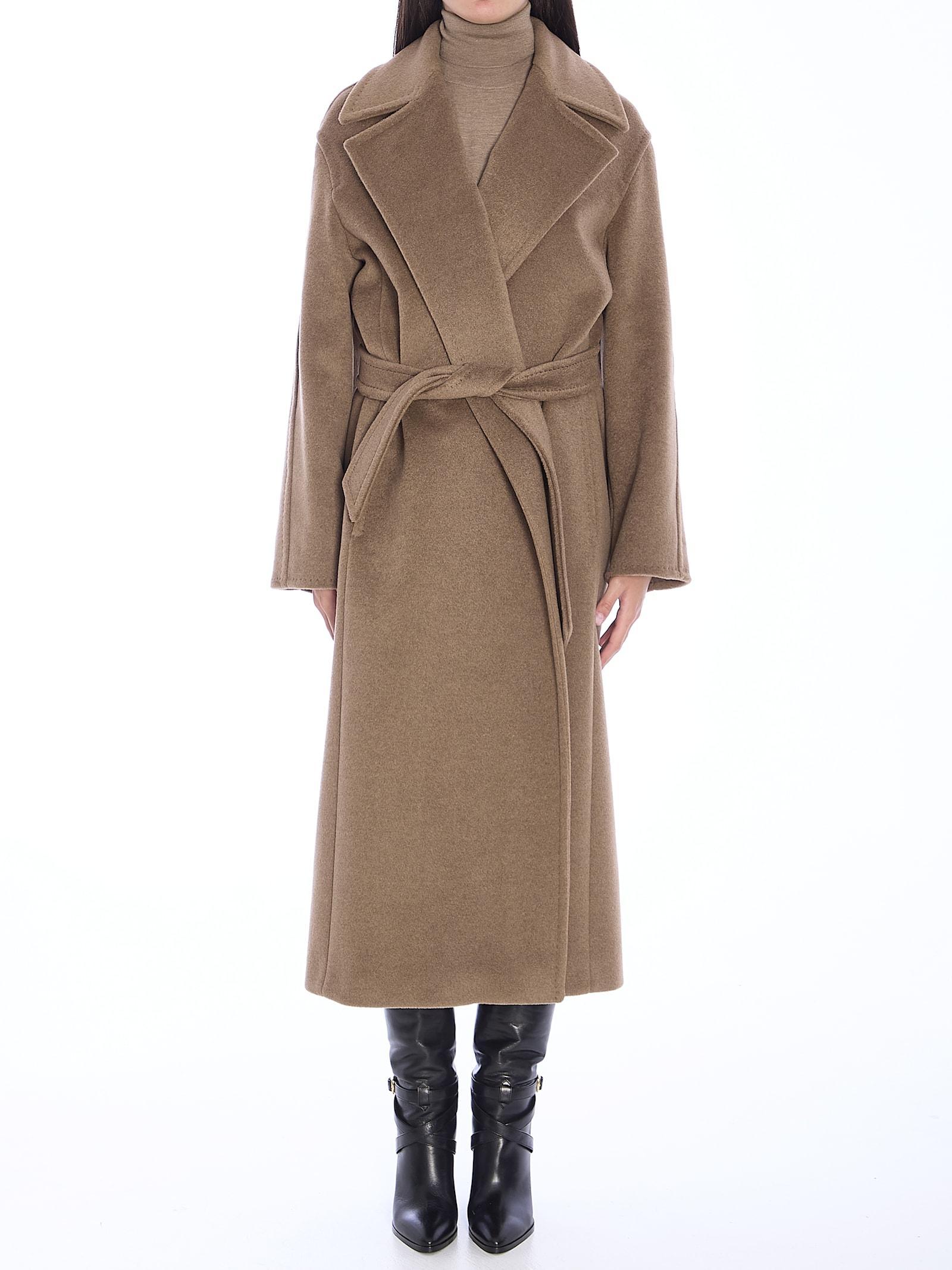 MAX MARA Belted Long In Beige Product Image