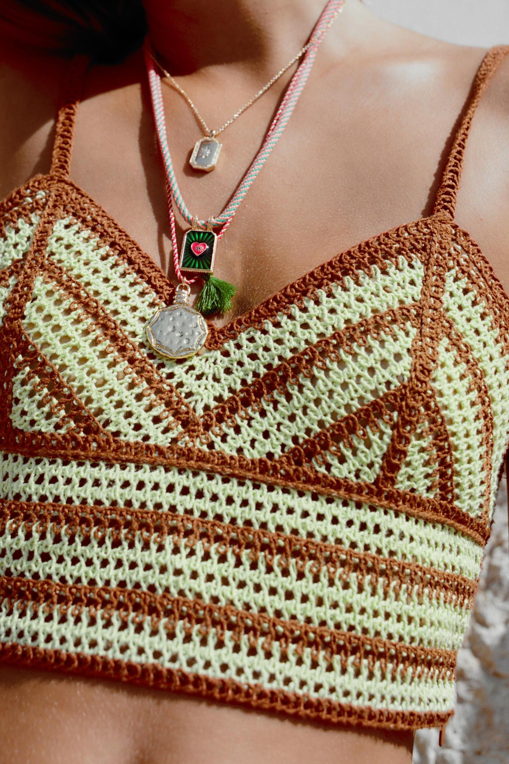 3-PACK OF CORD AND MEDALLION NECKLACES Product Image