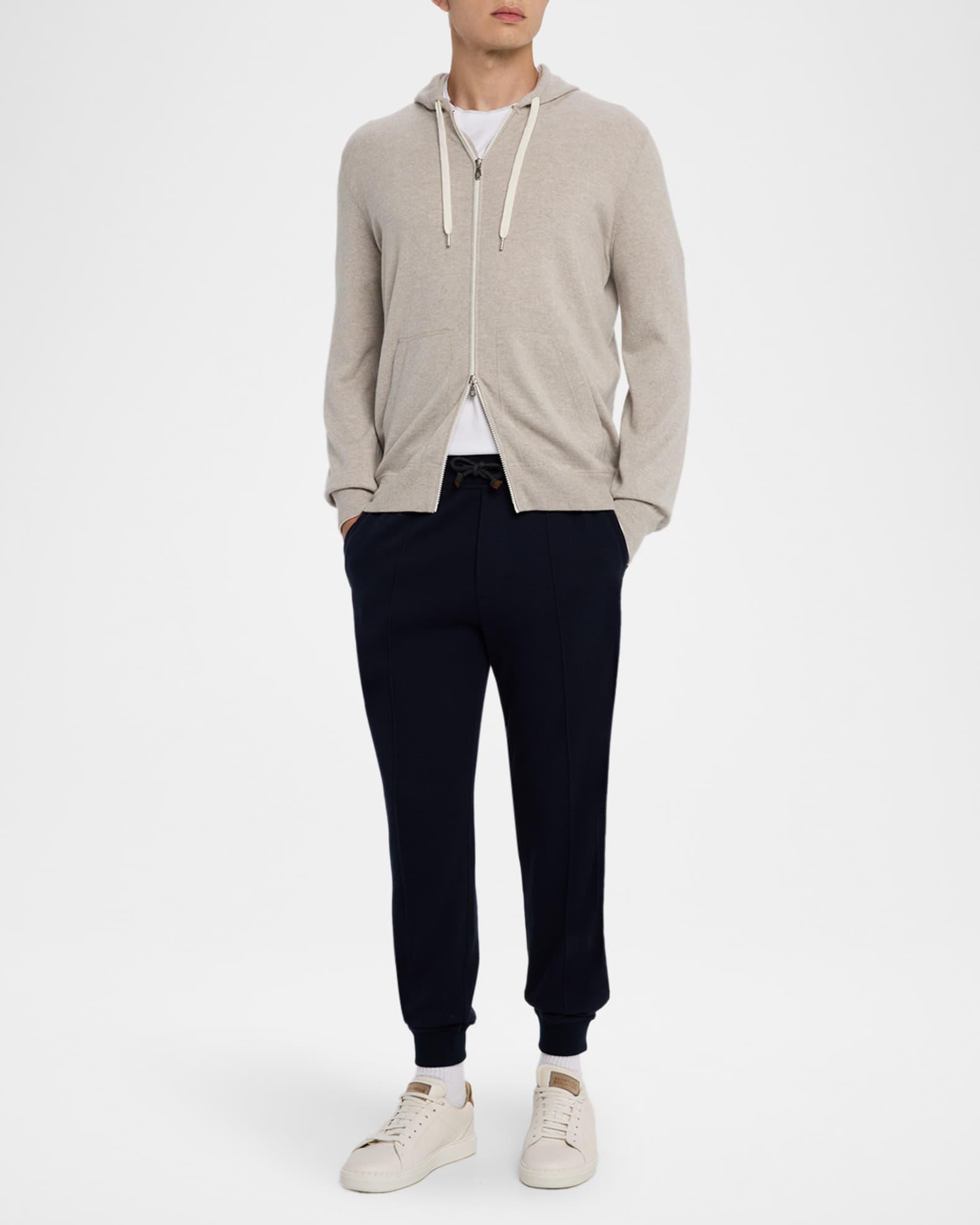 Men's Cashmere Full-Zip Hoodie Product Image