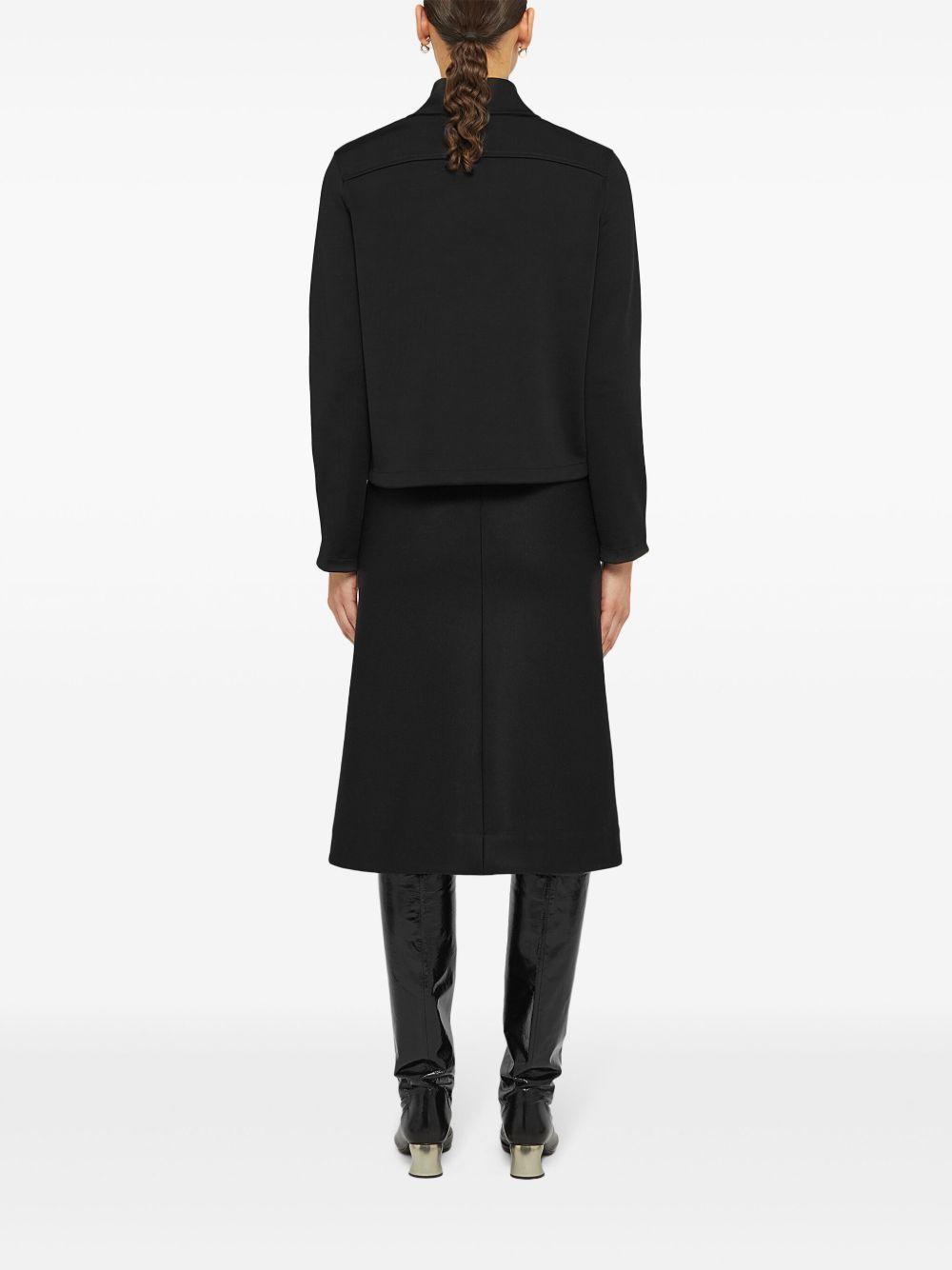 zip-up shirt jacket Product Image