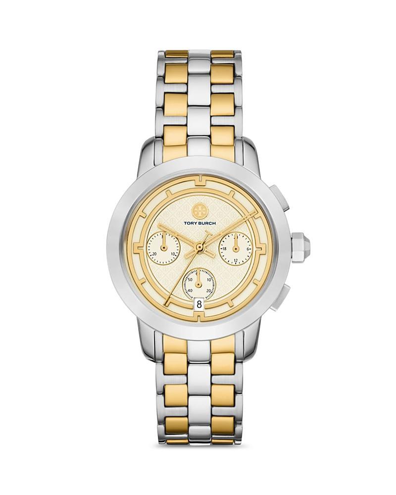 The Tory Chronograph Watch - Two-Tone Stainless Steel Product Image