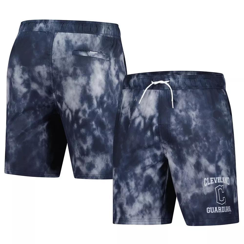 Men's G-III Sports by Carl Banks Navy Cleveland Guardians Swim Trunks,  Product Image