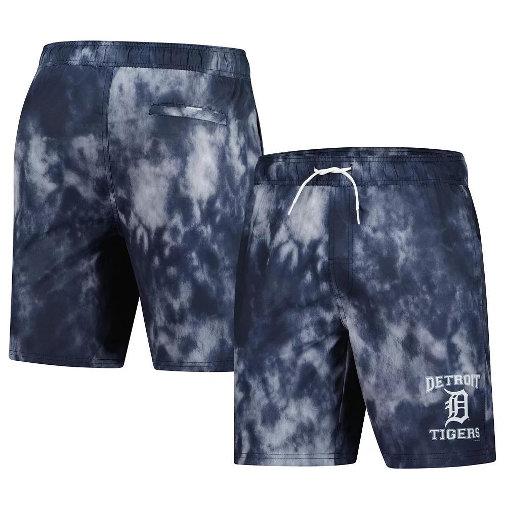 Men's G-III Sports by Carl Banks Navy Detroit Tigers Swim Trunks, Size: Small, Blue Product Image