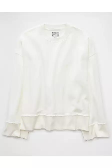 AE Relaxed Wide Sleeve Sweatshirt Womens Product Image