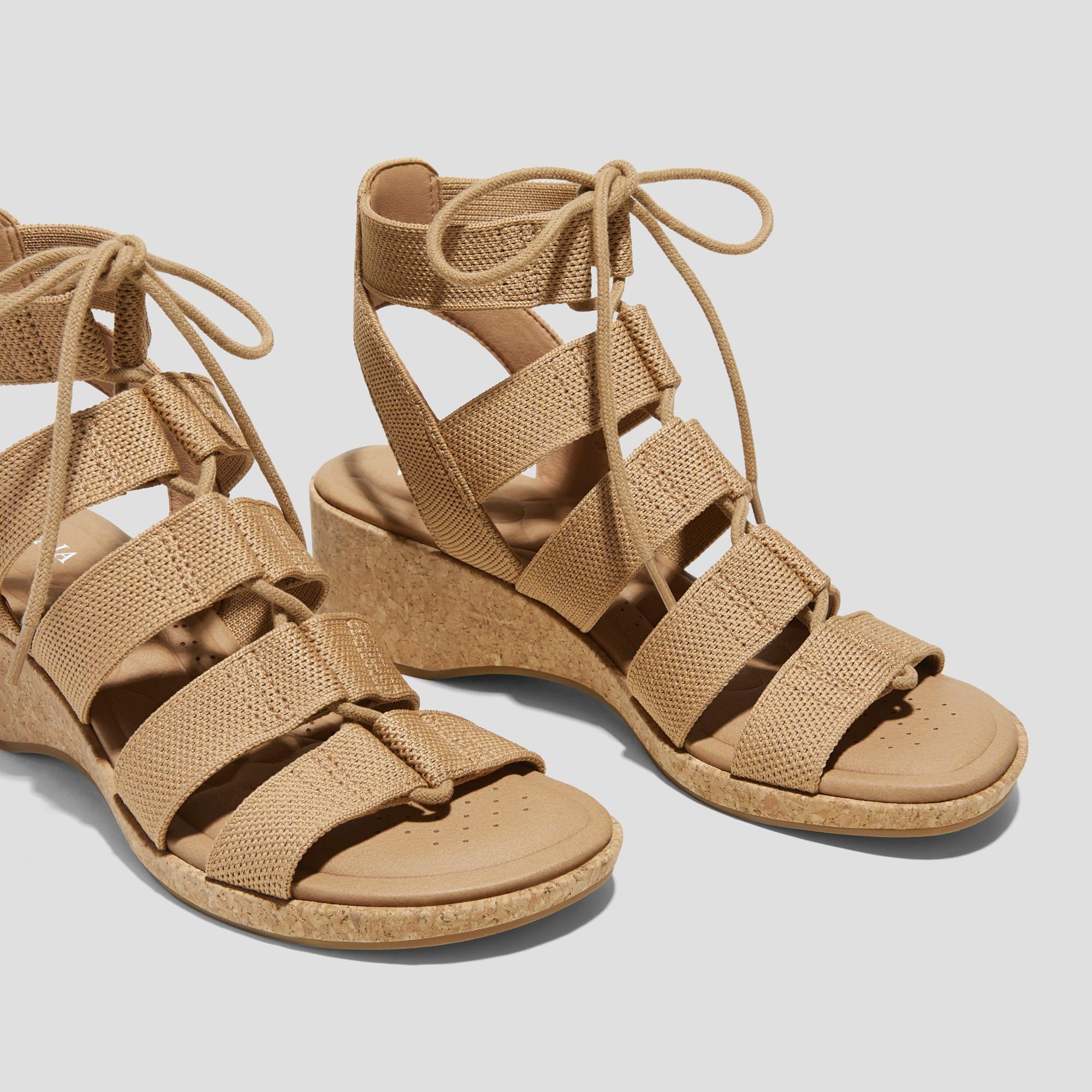 Strap Wedge Sandals (Heidi) Product Image