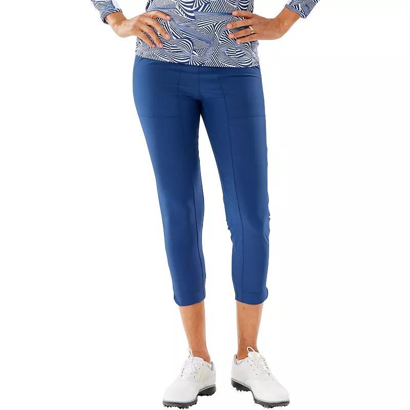 Womens Nancy Lopez Golf Ace Capri Blue Product Image