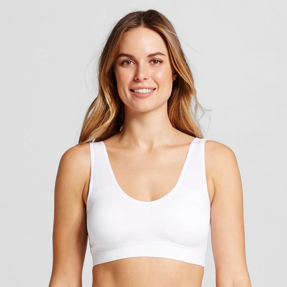 Jockey Generation Womens Seamfree Tank Strap Bralette - White XXL Product Image