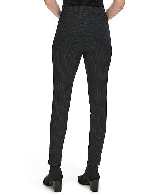 Calvin Klein Pinstripe Ponte Slim Fit Pull-On Pant Product Image