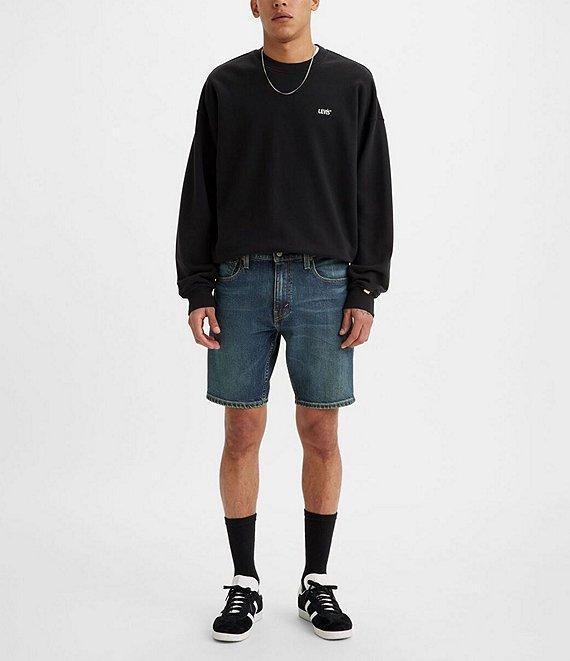 Levi's® 412 Slim Fit 9#double; Inseam Denim Shorts Product Image