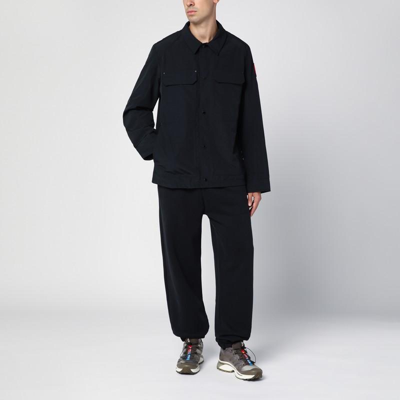 CANADA GOOSE Burnaby Black Shirt Jacket Product Image