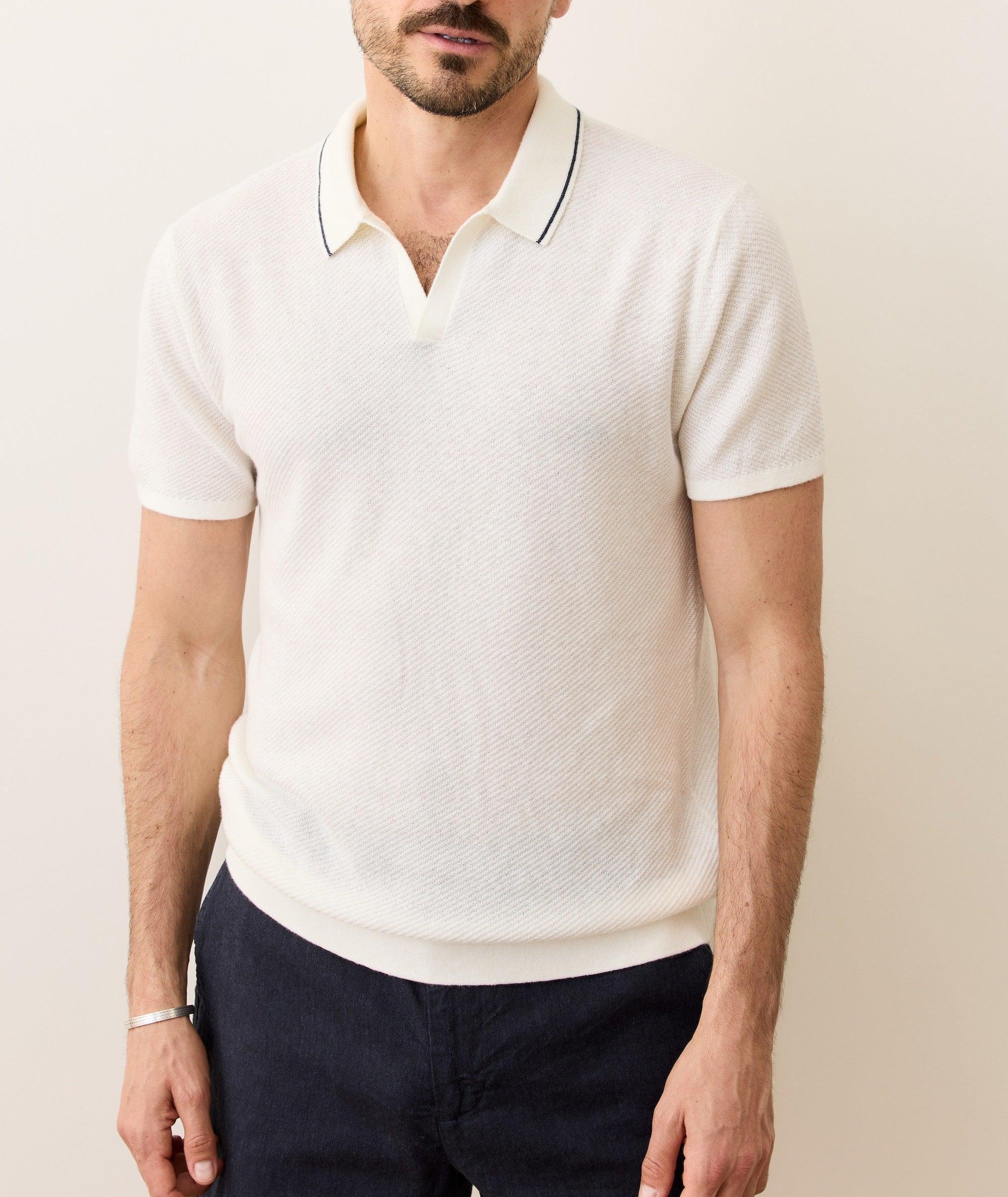 Greyson Sweater Polo Product Image