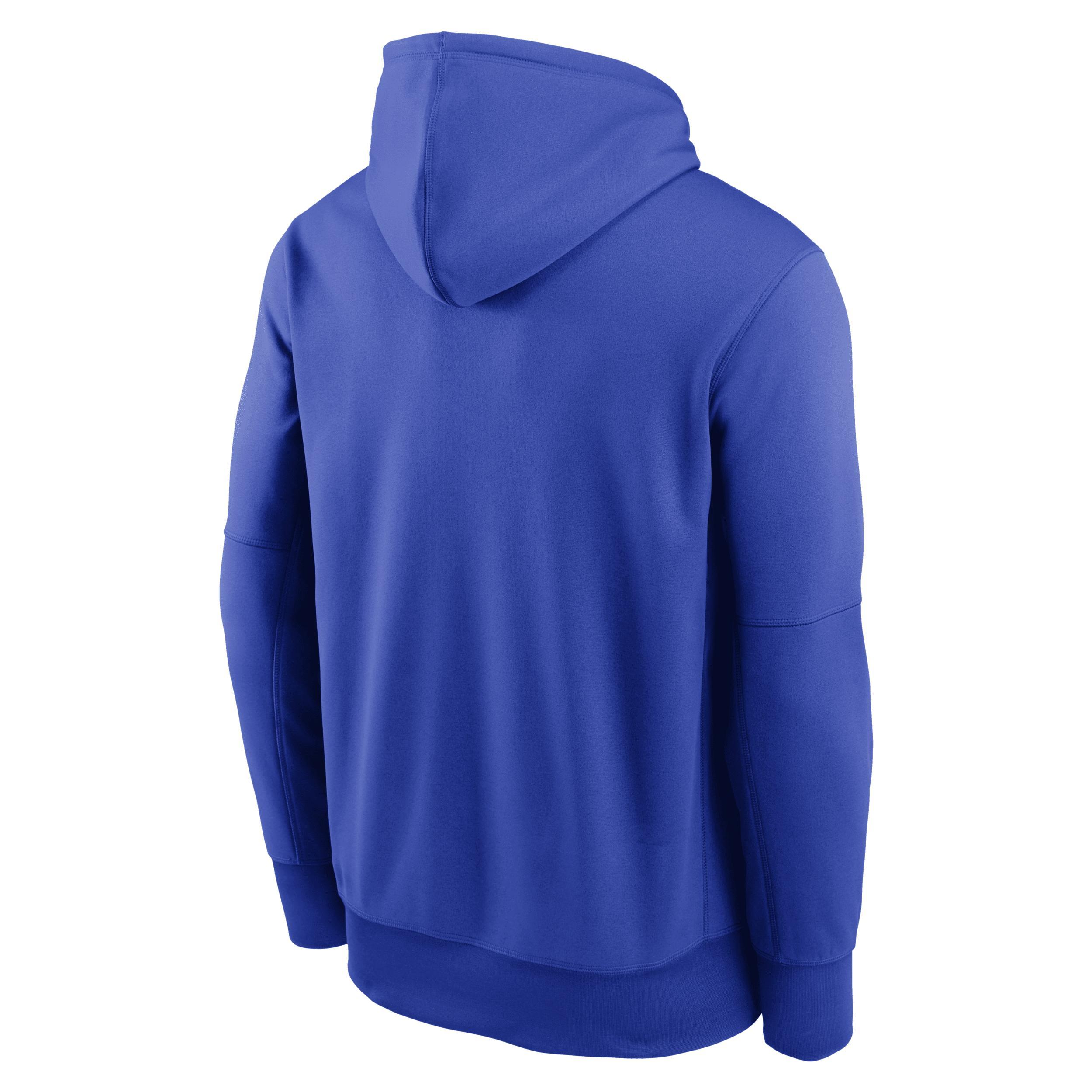 Men's Nike Royal Los Angeles Rams Performance Pullover Hoodie, Size: XL, Blue Product Image